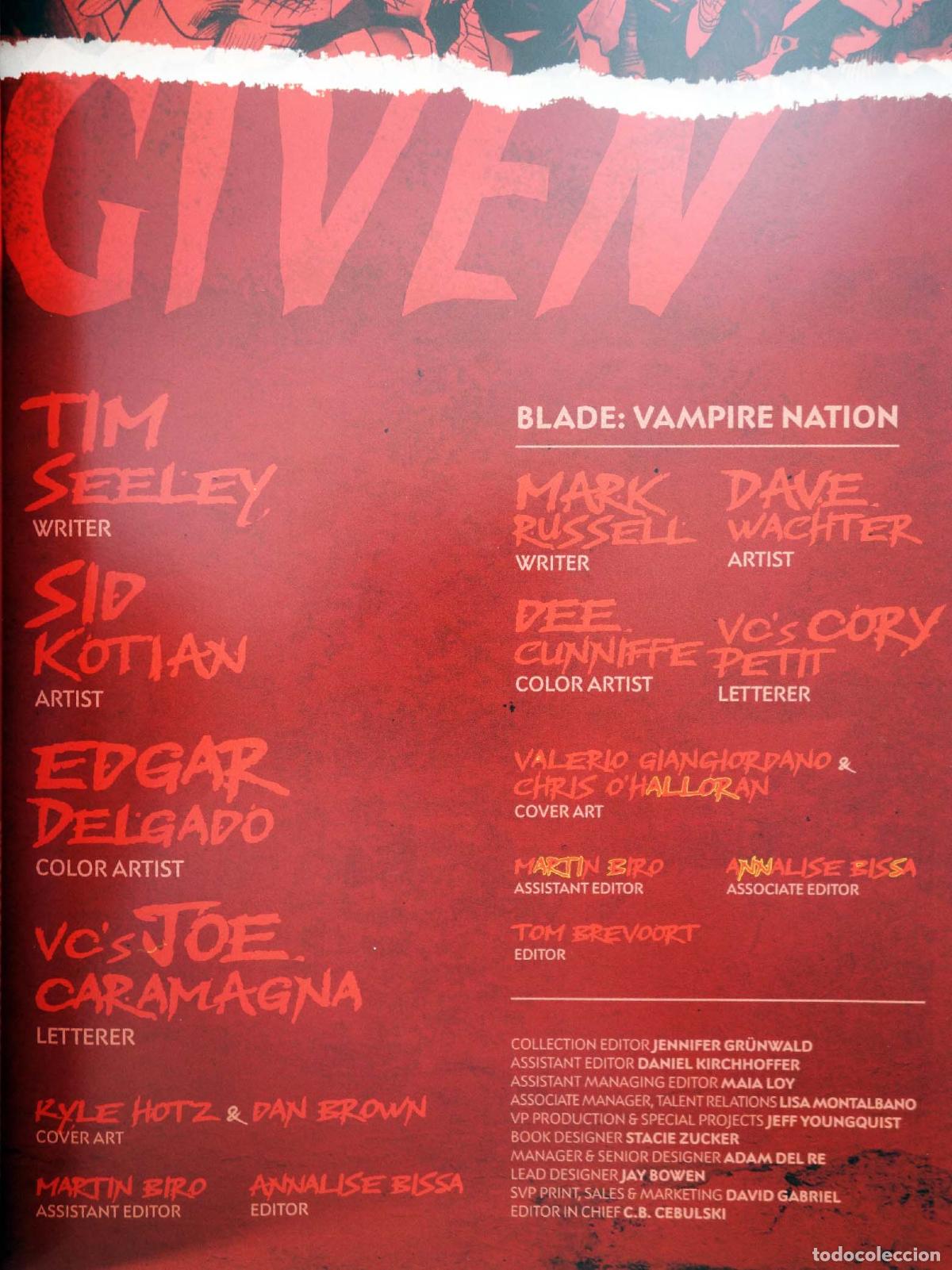 C&oacute;mics: UNFORGIVEN TPB (Tim Seeley / Sid Kotian) Marvel, 1900. EN INGL&Eacute;S. OFRT antes $ 17,99E - Foto 3