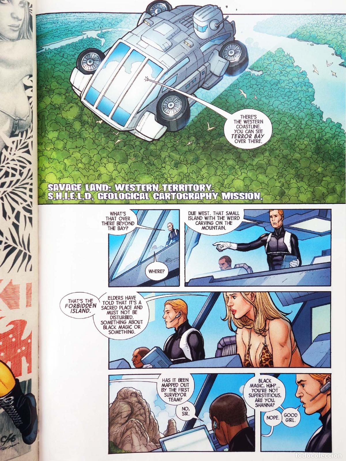 C&oacute;mics: WOLVERINE SAVAGE LAND TPB (Frank Cho) Marvel, 1900. EN INGL&Eacute;S. OFRT antes $ 19,99E - Foto 3