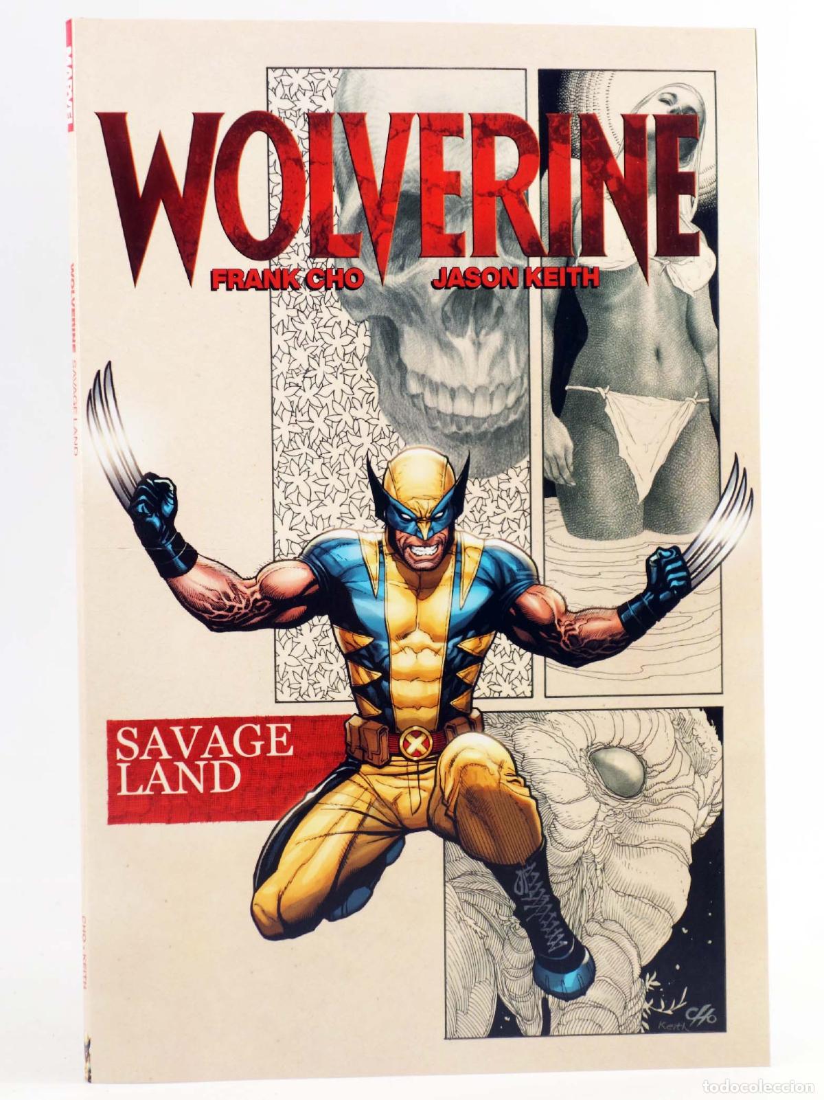 C&oacute;mics: WOLVERINE SAVAGE LAND TPB (Frank Cho) Marvel, 1900. EN INGL&Eacute;S. OFRT antes $ 19,99E - Foto 1