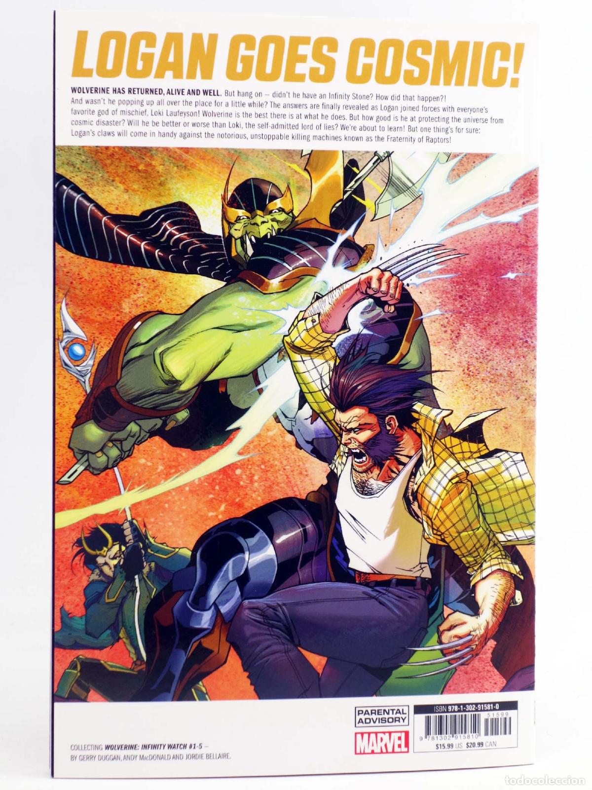 C&oacute;mics: WOLVERINE INFINITY WATCH TPB (Gerry Duggan / Andy Macdonald) Marvel, 1900. EN INGL&Eacute;S. OFRT - Foto 2
