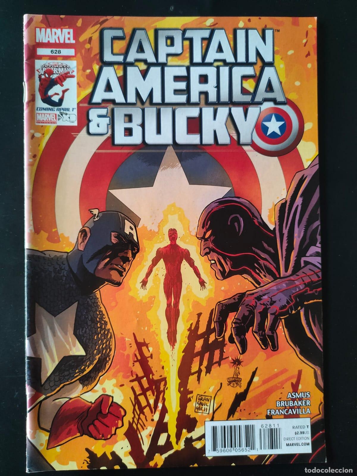 C&oacute;mics: CAPITAN AMERICA & BUCKY NUMERO 628 VERSION USA - Foto 1