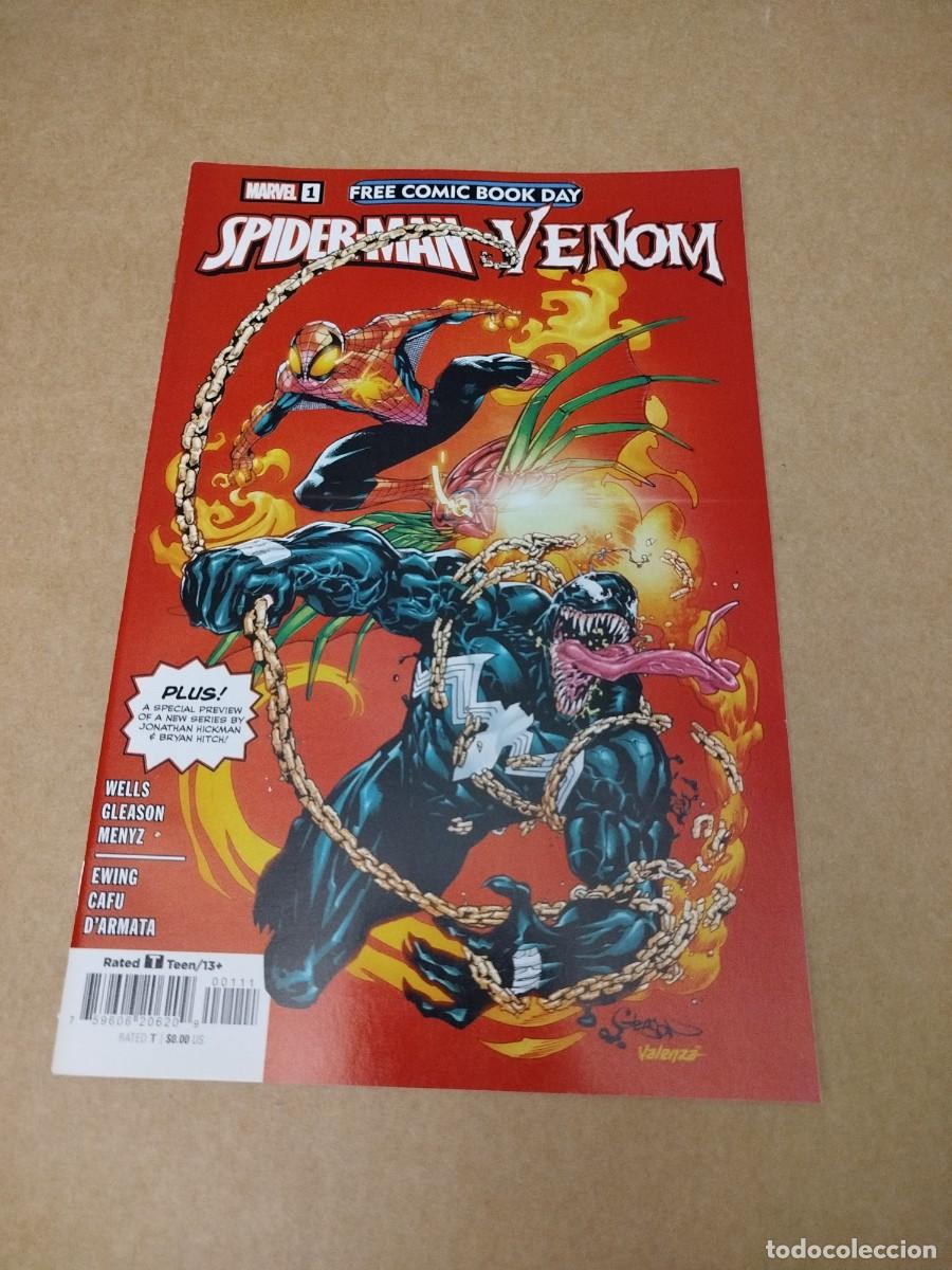 C&oacute;mics: FCBD Spiderman Venom. Edici&oacute;n usa - Foto 1