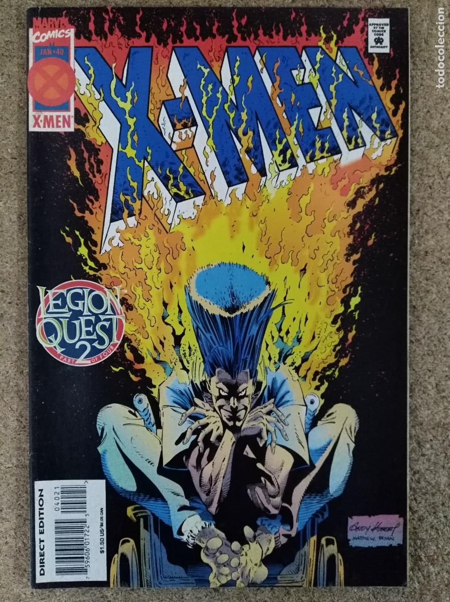 C&oacute;mics: X-Men. #40. 1st Series. Marvel - Foto 1