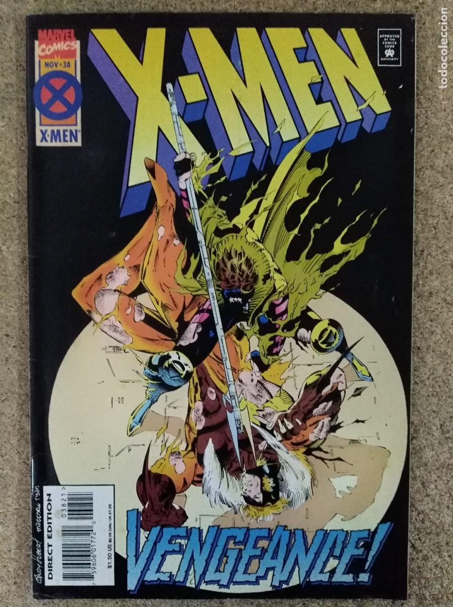 C&oacute;mics: X-Men. #38. 1st Series. Marvel - Foto 1