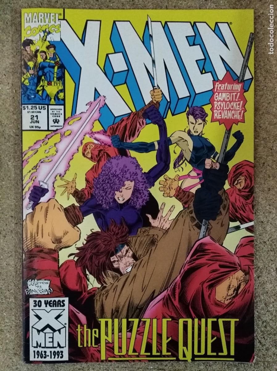 C&oacute;mics: X-Men. #21. 1st Series. Marvel - Foto 1
