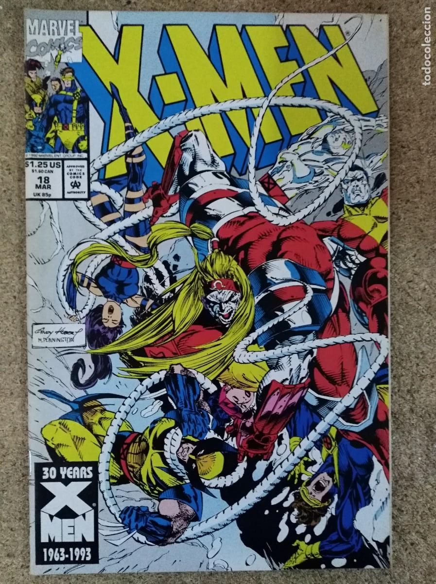 C&oacute;mics: X-Men. #18. 1st Series. Marvel - Foto 1