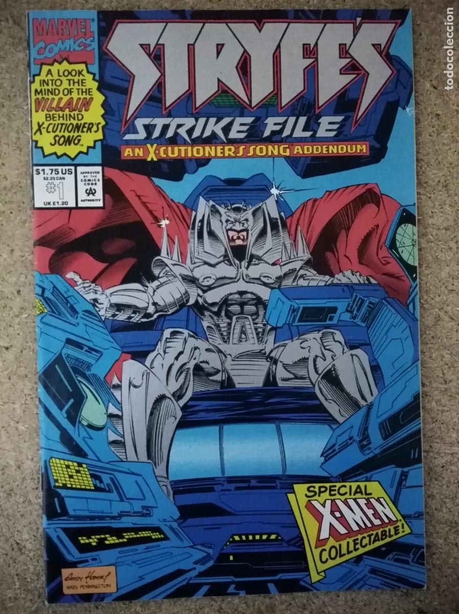 Comics: Stryfe's Strike File. #1. Marvel