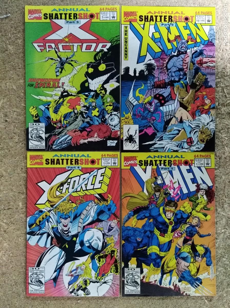 Comics: Shattershot. Completa 4 comics. Marvel. En Ingles