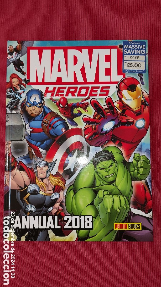 C&oacute;mics: Marvel Heroes Annual 2018 Disney - Foto 1