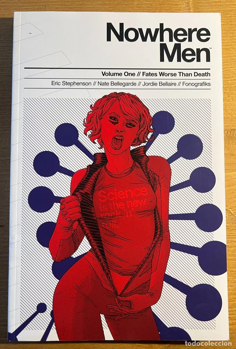C&oacute;mics: NOWHERE MEN TAPA BLANDA comic ingles USA IMAGE - Foto 1