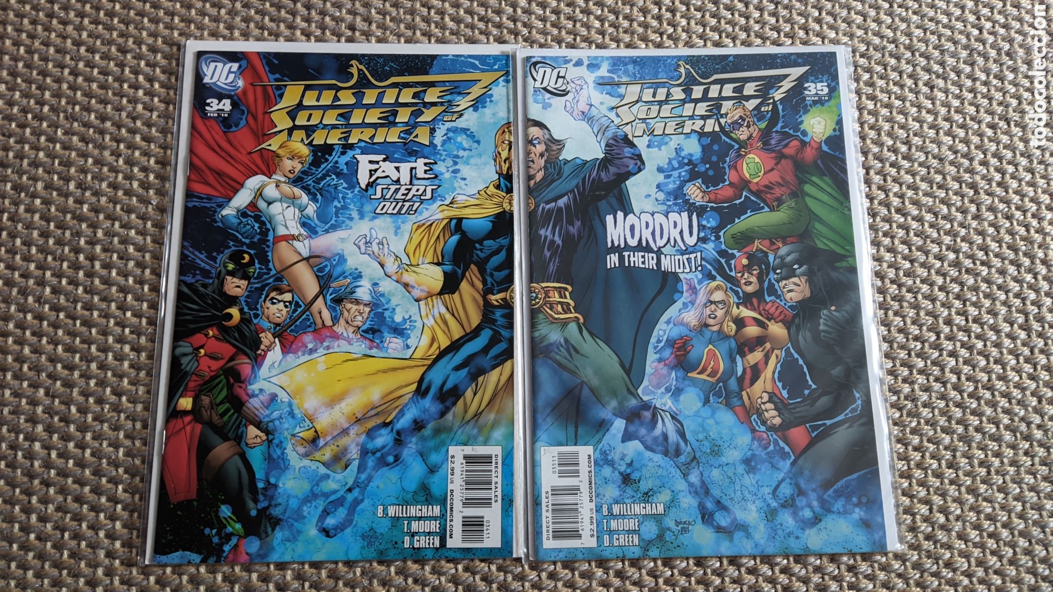Comics: Justice Society of America 34 & 35 DC 2010