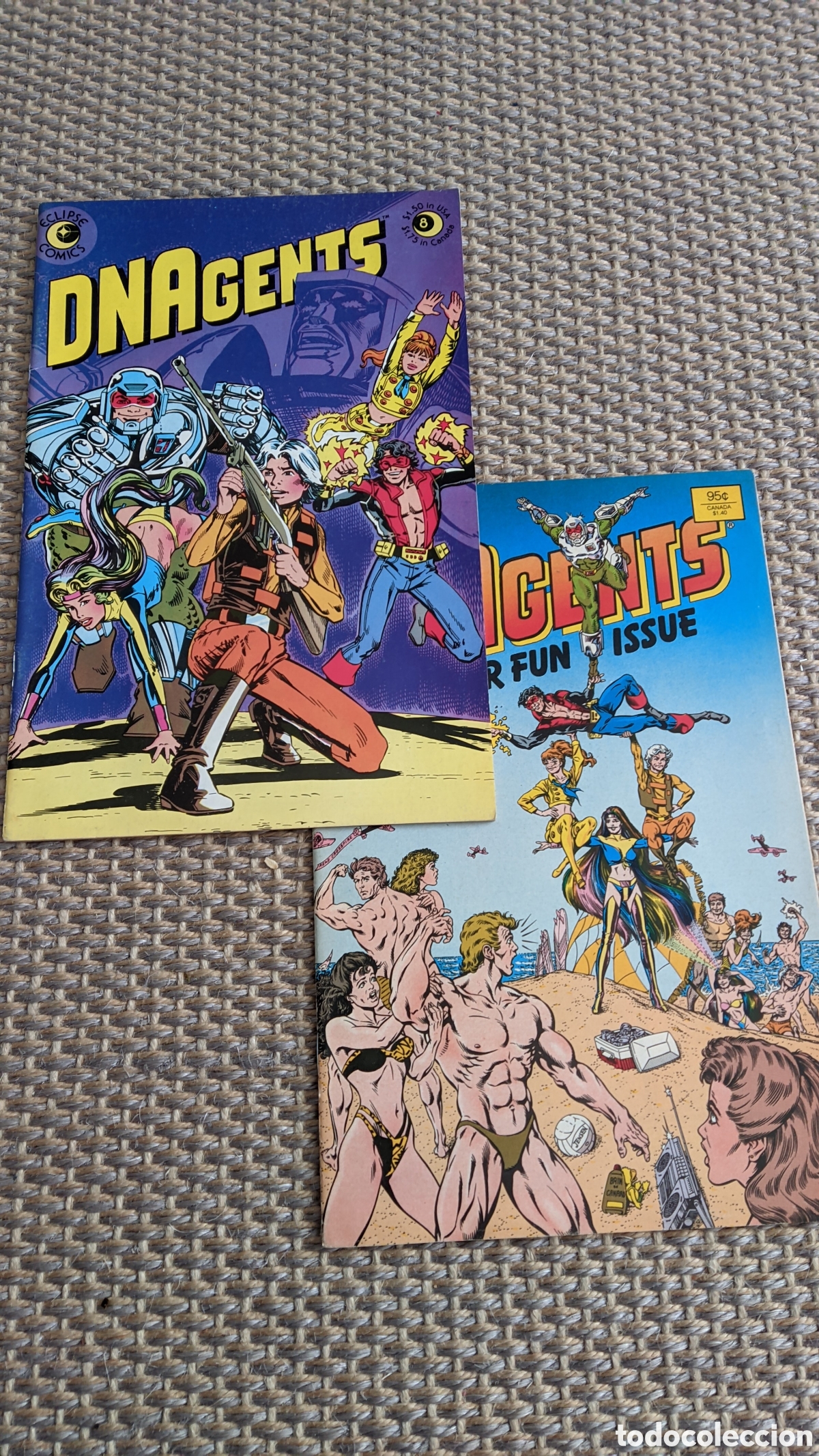 Comics: DNAgents 8 & 11 Eclipse Comics