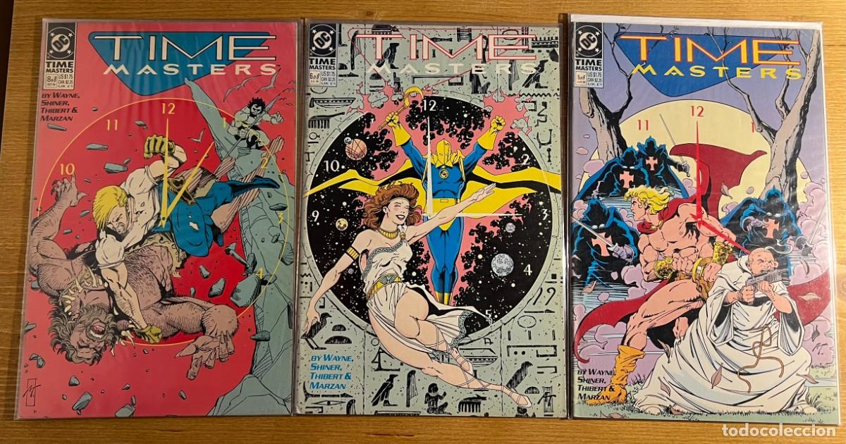 C&oacute;mics: TIME MASTERS lote 3 comics ingles USA DC - Foto 1