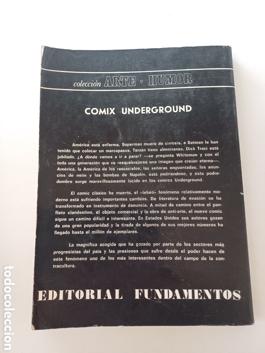 C&oacute;mics: Comix underground USA 3 editorial fundamentos 1979 - Foto 10
