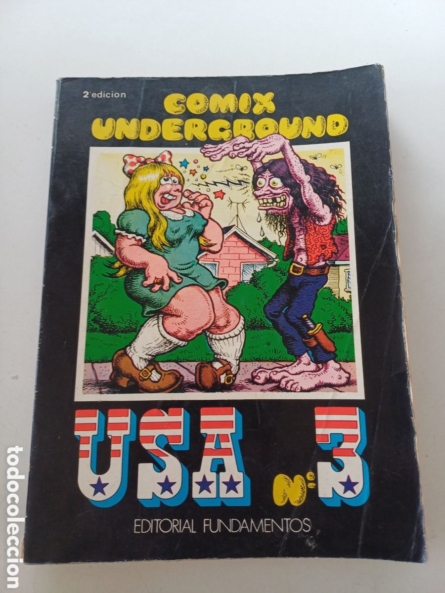 C&oacute;mics: Comix underground USA 3 editorial fundamentos 1979 - Foto 1