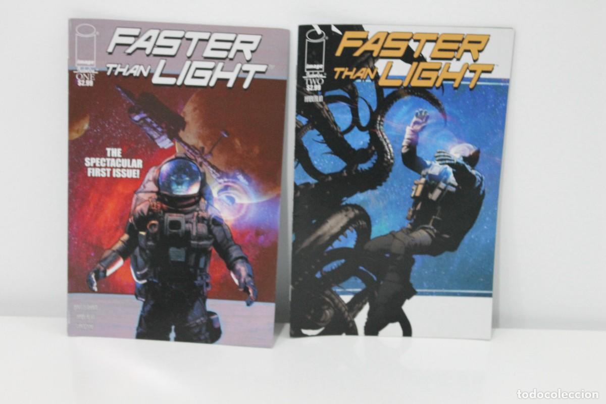 C&oacute;mics: FASTER THAN LIGHT N&ordm; 1 Y N&ordm; 2 USA EN INGLES COMIC 2015 - Foto 1