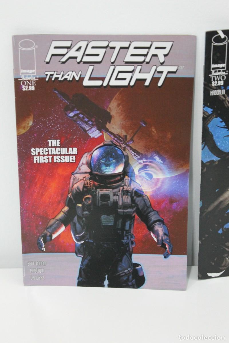 C&oacute;mics: FASTER THAN LIGHT N&ordm; 1 Y N&ordm; 2 USA EN INGLES COMIC 2015 - Foto 2
