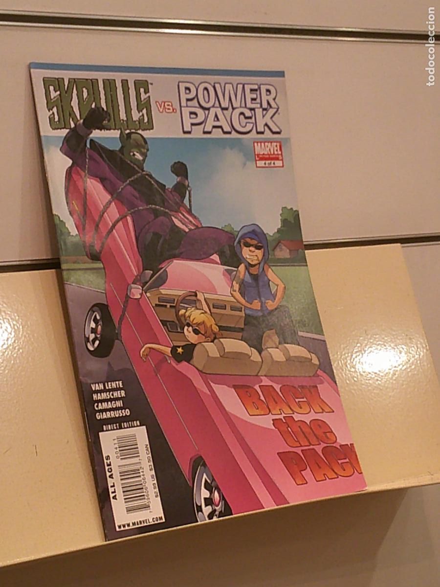 Comics: SKRULLS VS. POWER PACK N&ordm; 4 OF 4 DECEMBER 2008 DIRECT EDITION - MARVEL EN INGLES