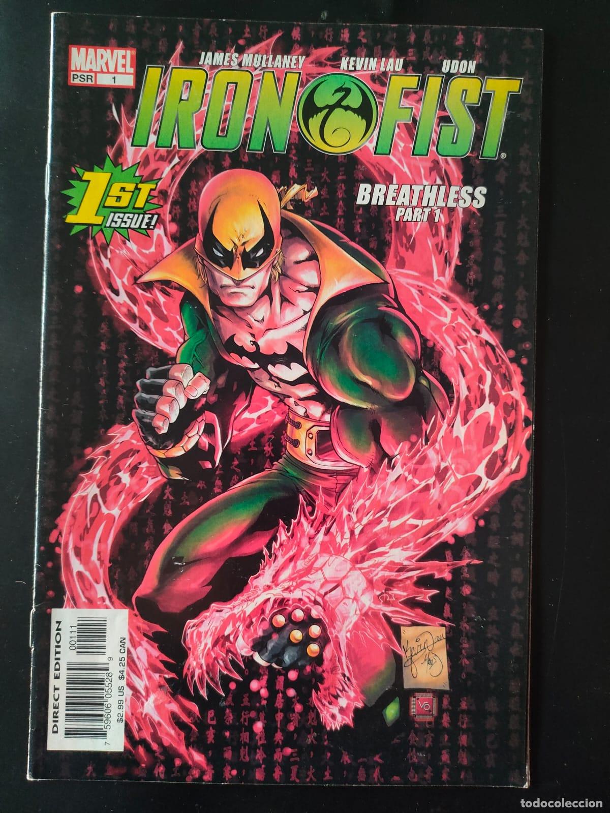 C&oacute;mics: IRON FIST NUMERO 1 VERSION USA - Foto 1
