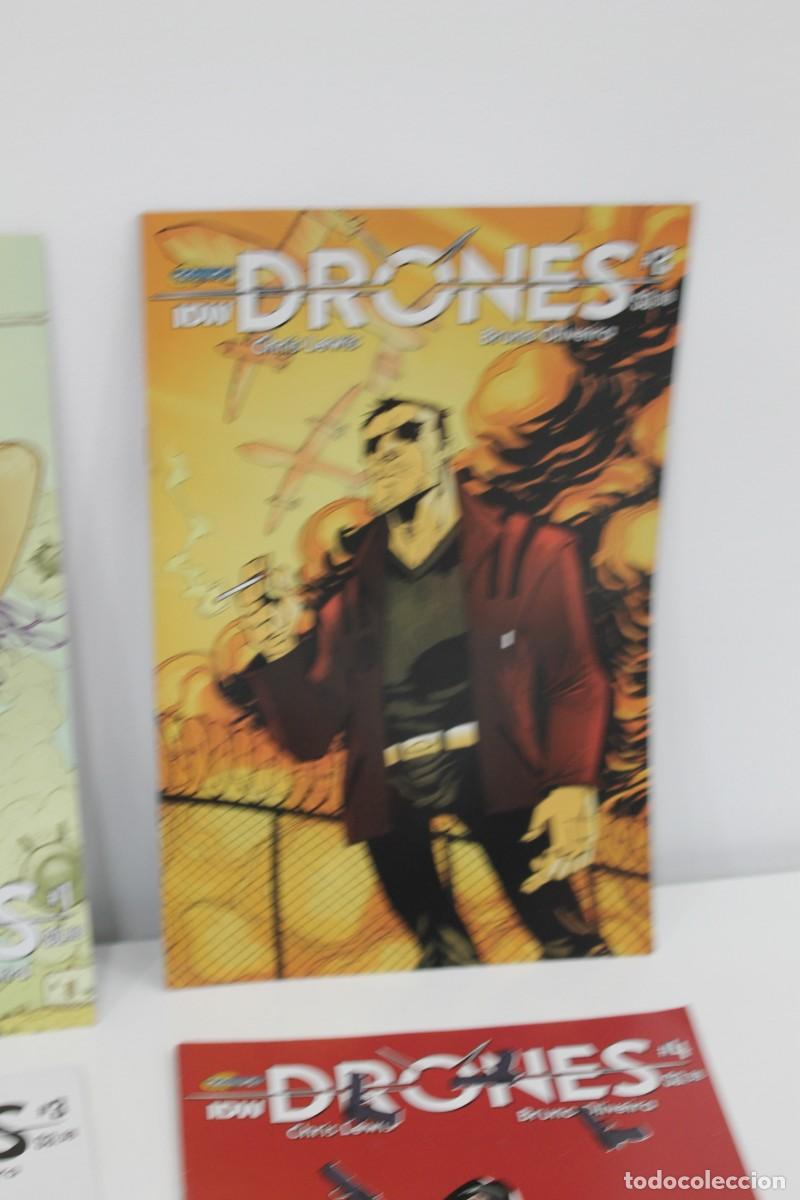 C&oacute;mics: IDW DRONES DEL N&ordm; 1 AL N&ordm; 4 USA EN INGLES COMIC 2015 - Foto 3