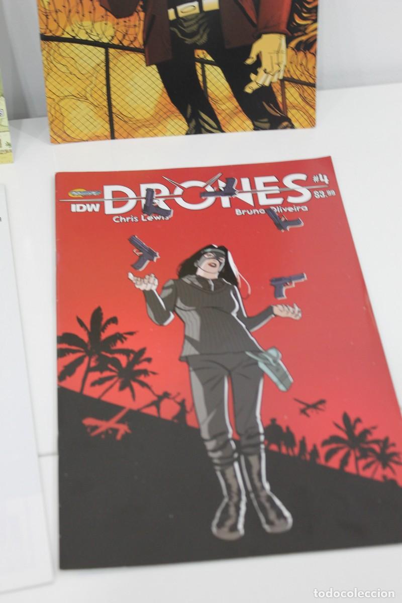 C&oacute;mics: IDW DRONES DEL N&ordm; 1 AL N&ordm; 4 USA EN INGLES COMIC 2015 - Foto 5