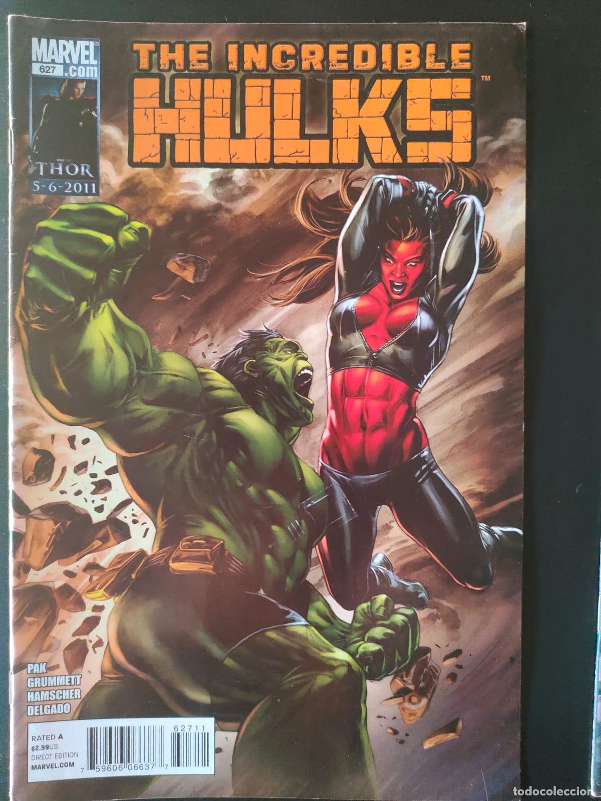 C&oacute;mics: THE INCREIBLE HULKS NUMERO 627 VERSION USA - Foto 1