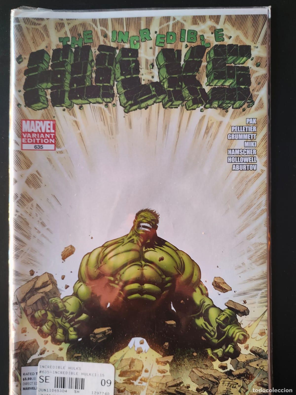 C&oacute;mics: THE INCREIBLE HULKS NUMERO 635 VERSION USA - Foto 1