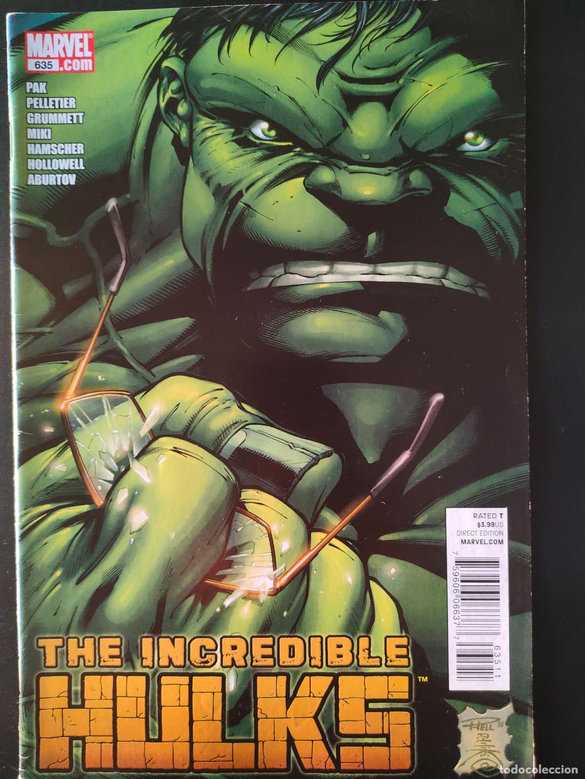 C&oacute;mics: THE INCREIBLE HULKS NUMERO 635 VERSION USA - Foto 1