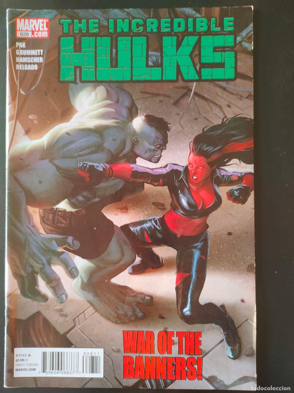 C&oacute;mics: THE INCREIBLE HULKS NUMERO 628 VERSION USA - Foto 1