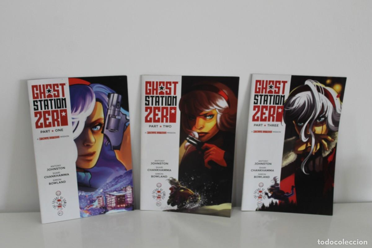 C&oacute;mics: GHOST STATION ZERO DEL N&ordm; 1 AL N&ordm; 3 USA EN INGLES COMIC 2017 - Foto 1