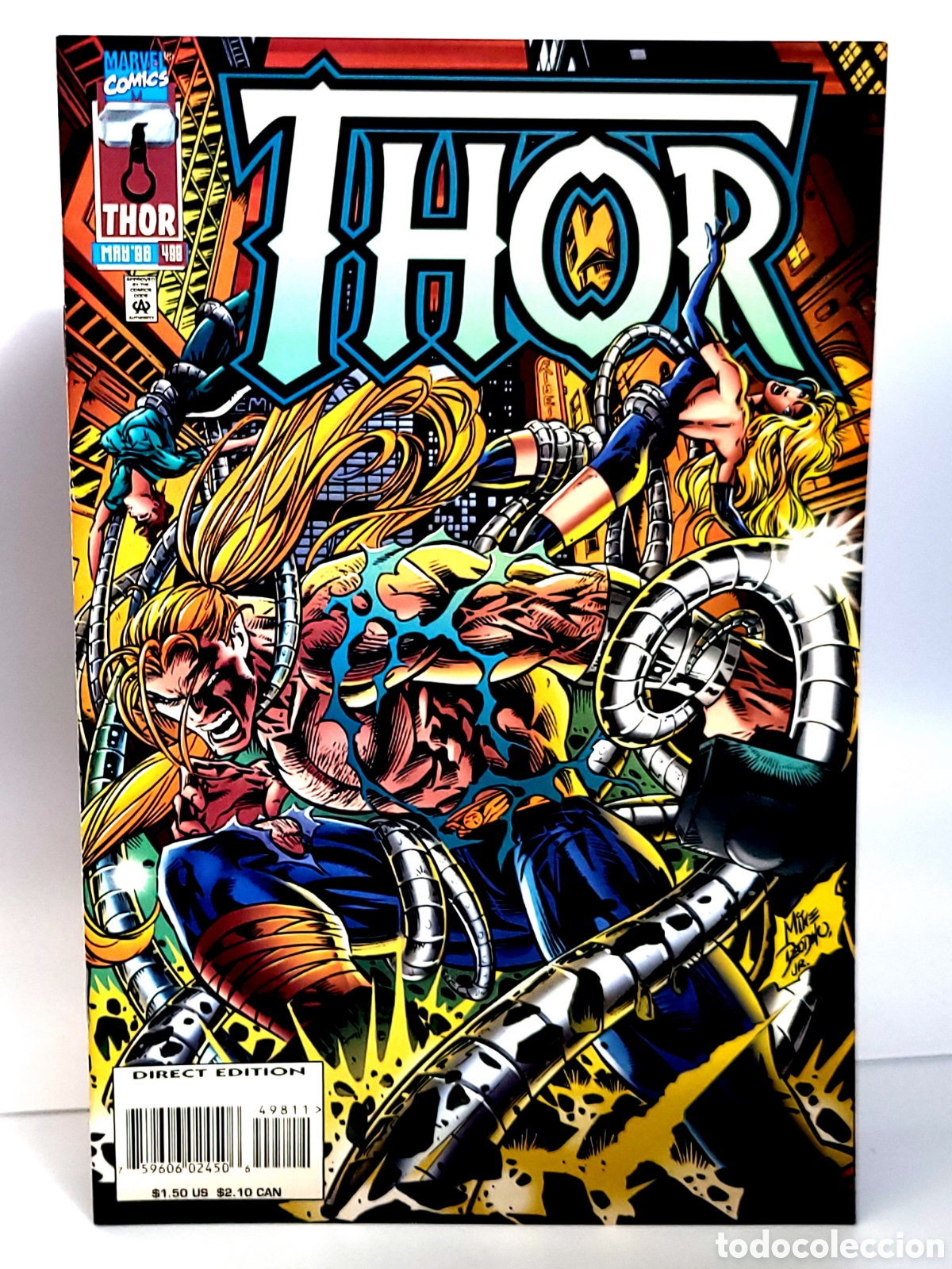 C&oacute;mics: DE KIOSCO THOR 498 USA COMICS MARVEL DIRECT EDITION - Foto 1