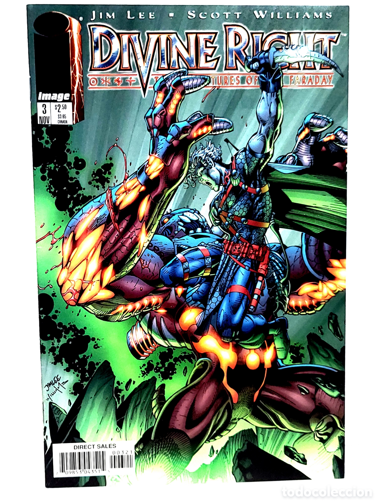C&oacute;mics: DE KIOSCO DIVINE RIGHT 3 IMAGE COMICS USA - Foto 1