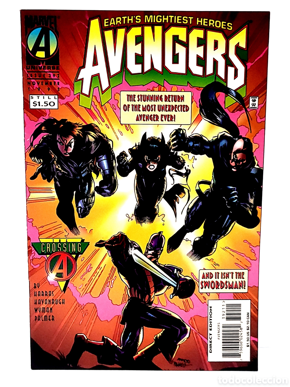 C&oacute;mics: DE KIOSCO AVENGERS 392 MARVEL COMICS USA - Foto 1
