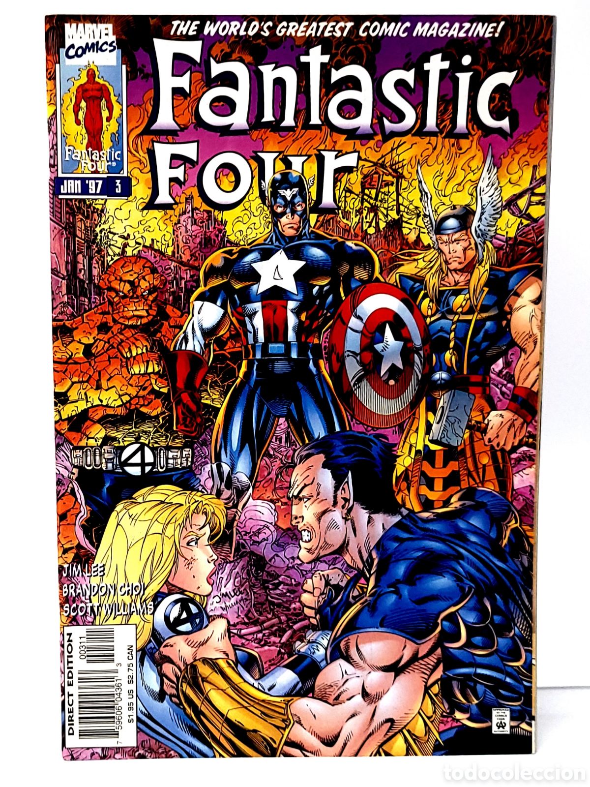 C&oacute;mics: DE KIOSCO FANTASTIC FOUR 3 MARVEL COMICS USA - Foto 1