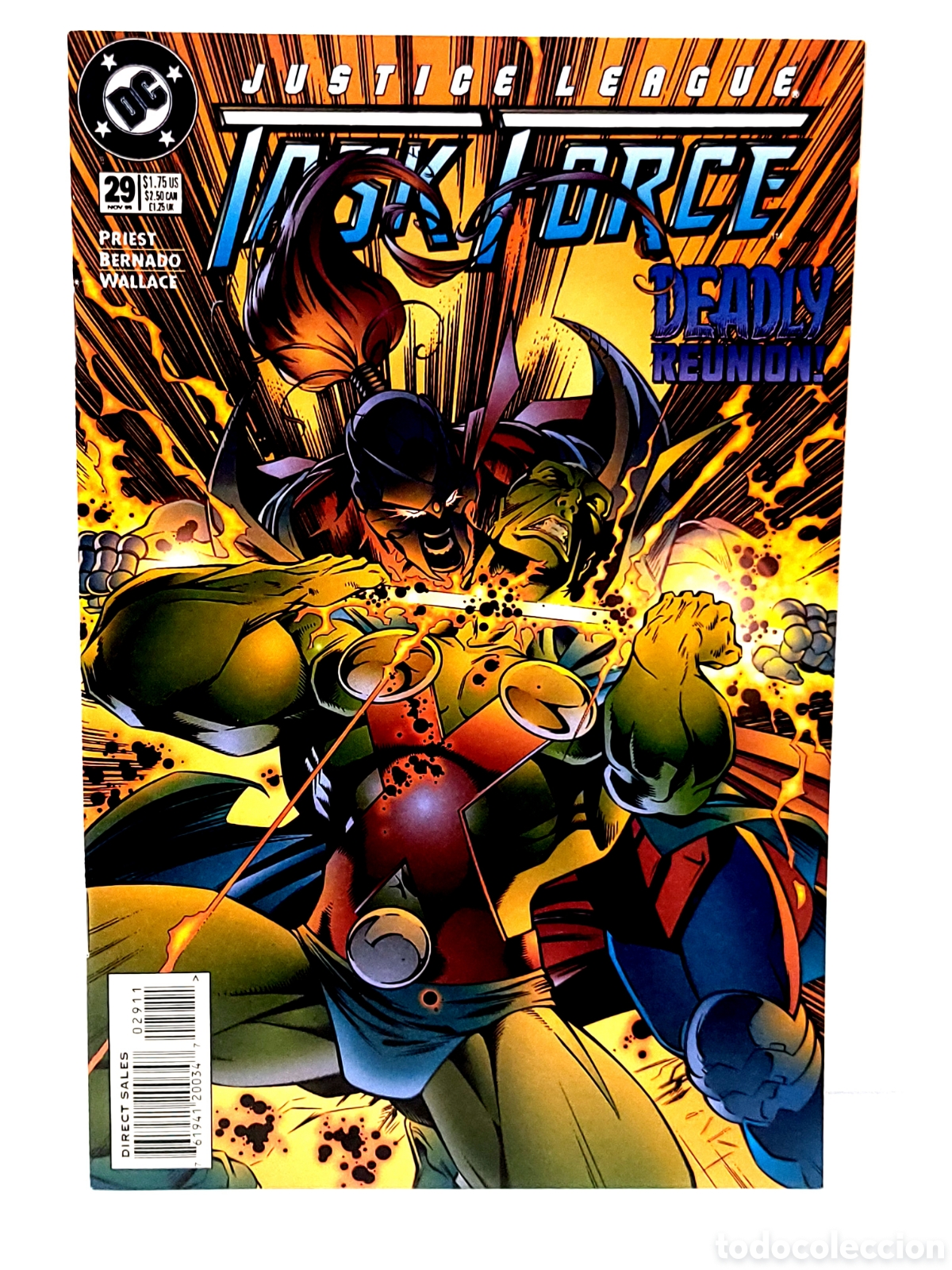 C&oacute;mics: DE KIOSCO JUSTICE TASK FORCE 29 DC COMICS USA - Foto 1