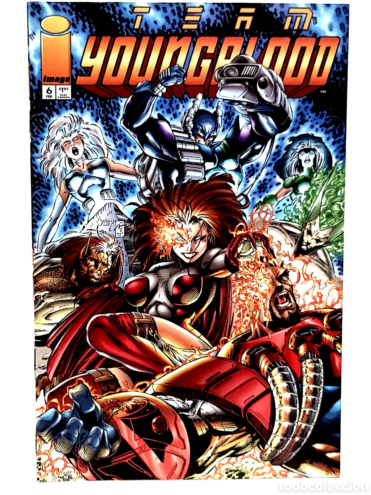 C&oacute;mics: DE KIOSCO TEAM YOUNGBLOOD 6 IMAGE COMICS USA - Foto 1