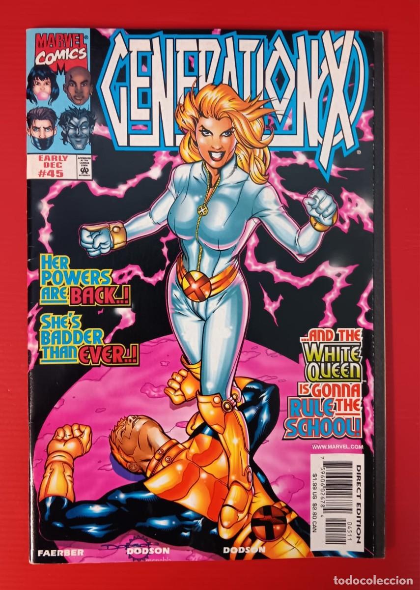 Comics : comic generacion x marvel usa