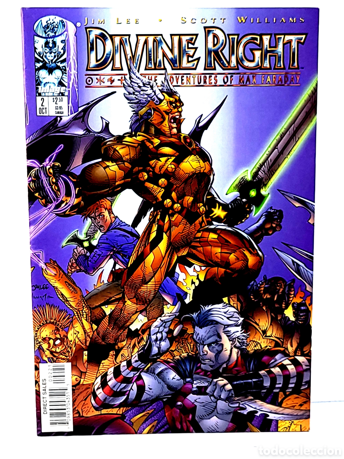C&oacute;mics: DE KIOSCO DIVINE RIGHT 2 IMAGE COMICS USA - Foto 1