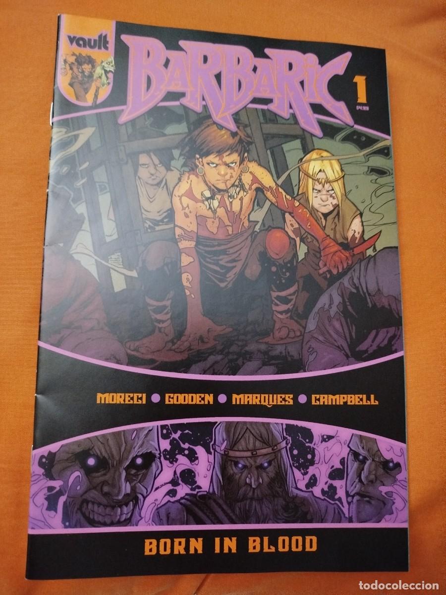 C&oacute;mics: Barbaric 1 usa. Edici&oacute;n ingl&eacute;s - Foto 1