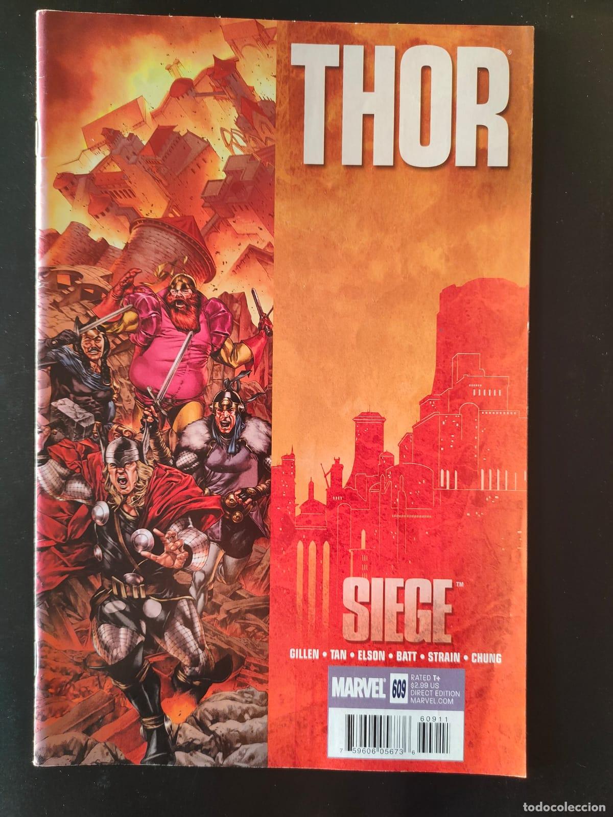 C&oacute;mics: THOR SIEGE NUMERO 609 VERSION USA - Foto 1