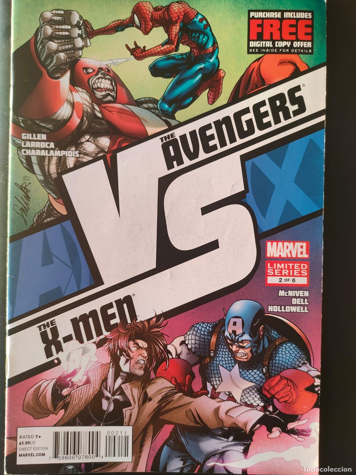 C&oacute;mics: THE AVERNGERS VS X-MEN 2 DE 6 VERSION USA - Foto 1