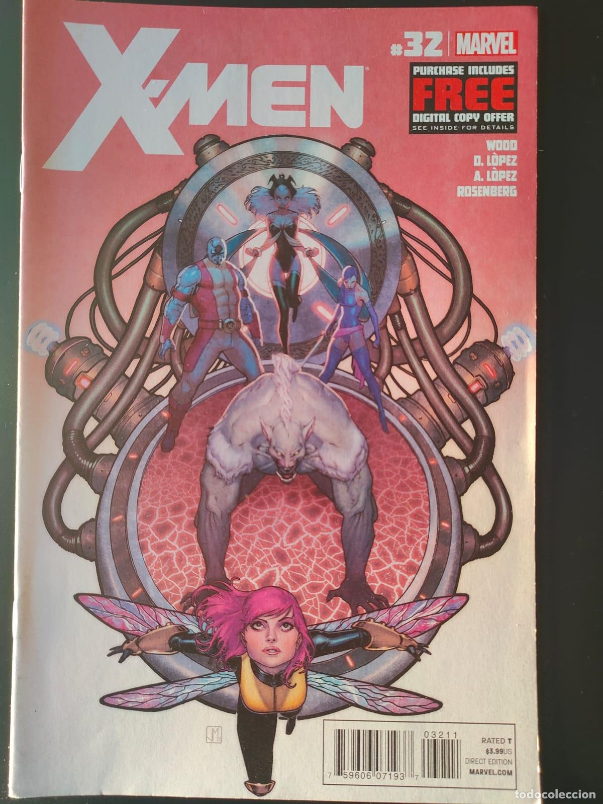 C&oacute;mics: X MEN NUMERO 32 VERSION USA - Foto 1