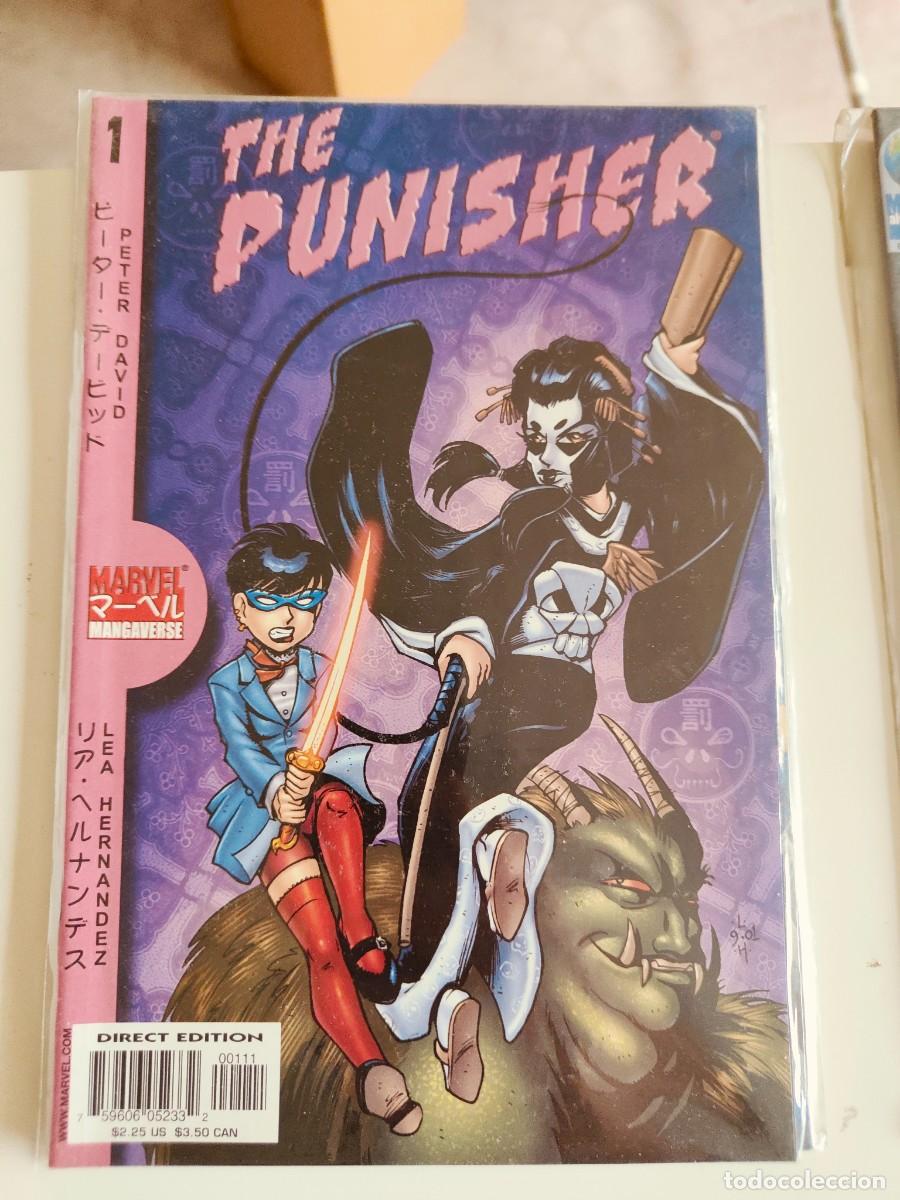 C&oacute;mics: The Punisher 1 Marvel Mangaverse Peter David 2002 - Foto 1