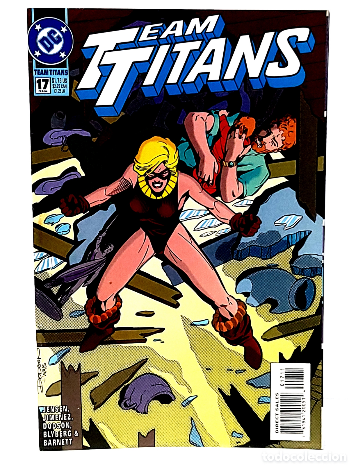 C&oacute;mics: DE KIOSCO TEAM TITANS 17 DC COMICS USA - Foto 1