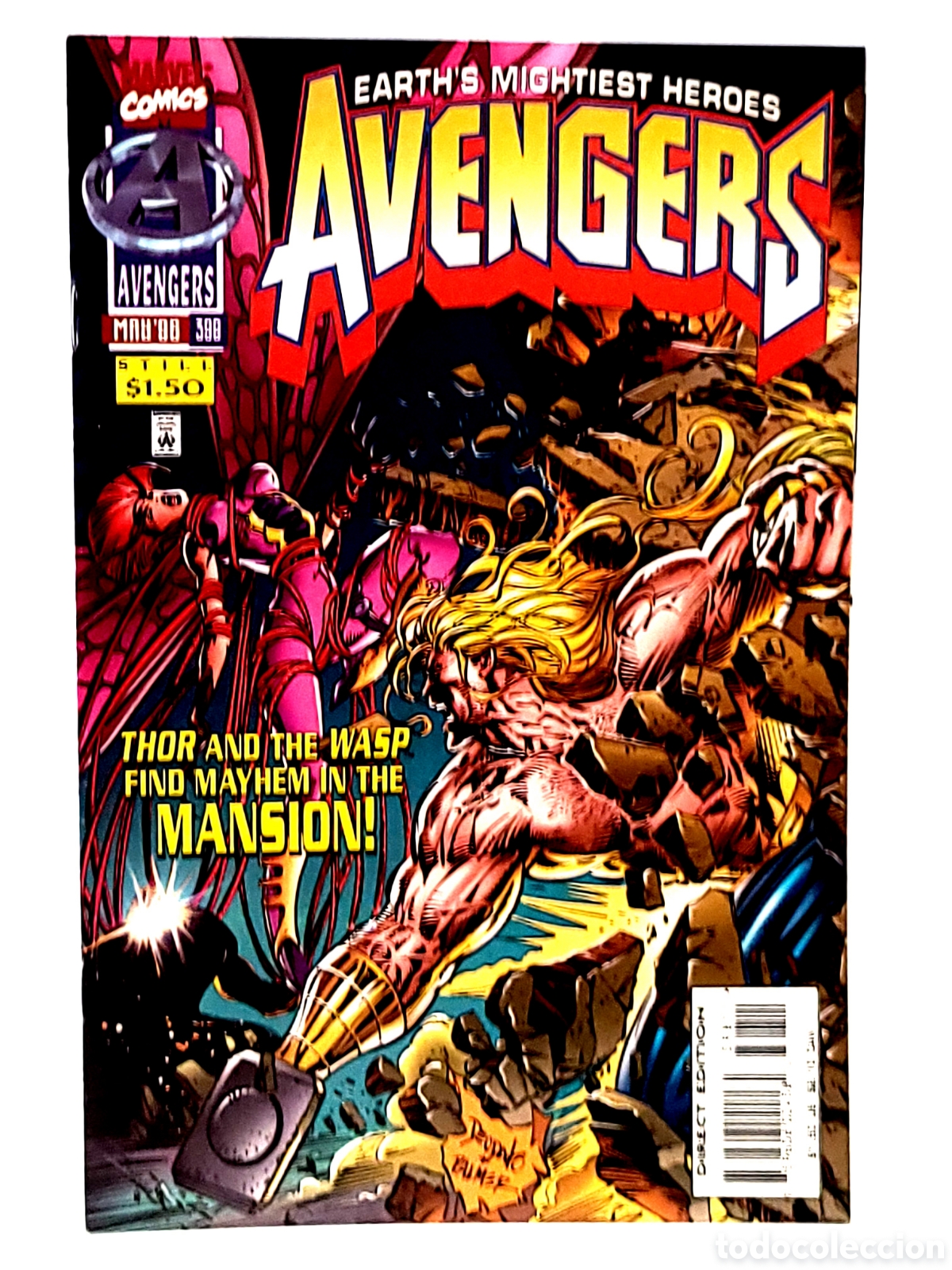 C&oacute;mics: DE KIOSCO AVENGERS 398 MARVEL COMICS USA - Foto 1