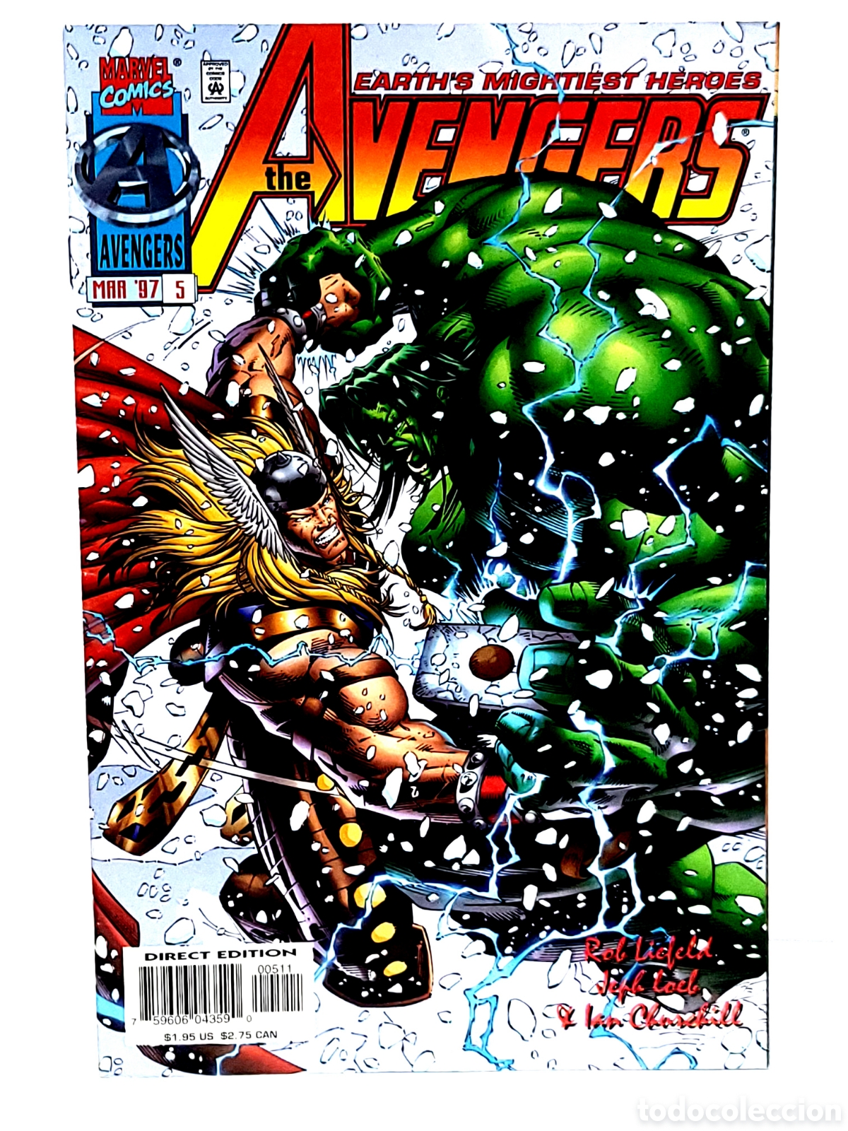 C&oacute;mics: DE KIOSCO AVENGERS 5 VOL2 MARVEL COMICS USA - Foto 1