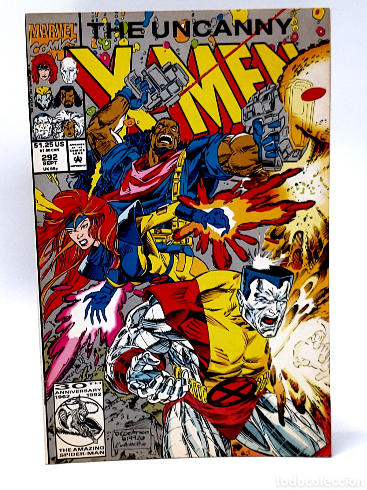 C&oacute;mics: DE KIOSCO UNCANNY X-MEN 292 MARVEL COMICS USA - Foto 1