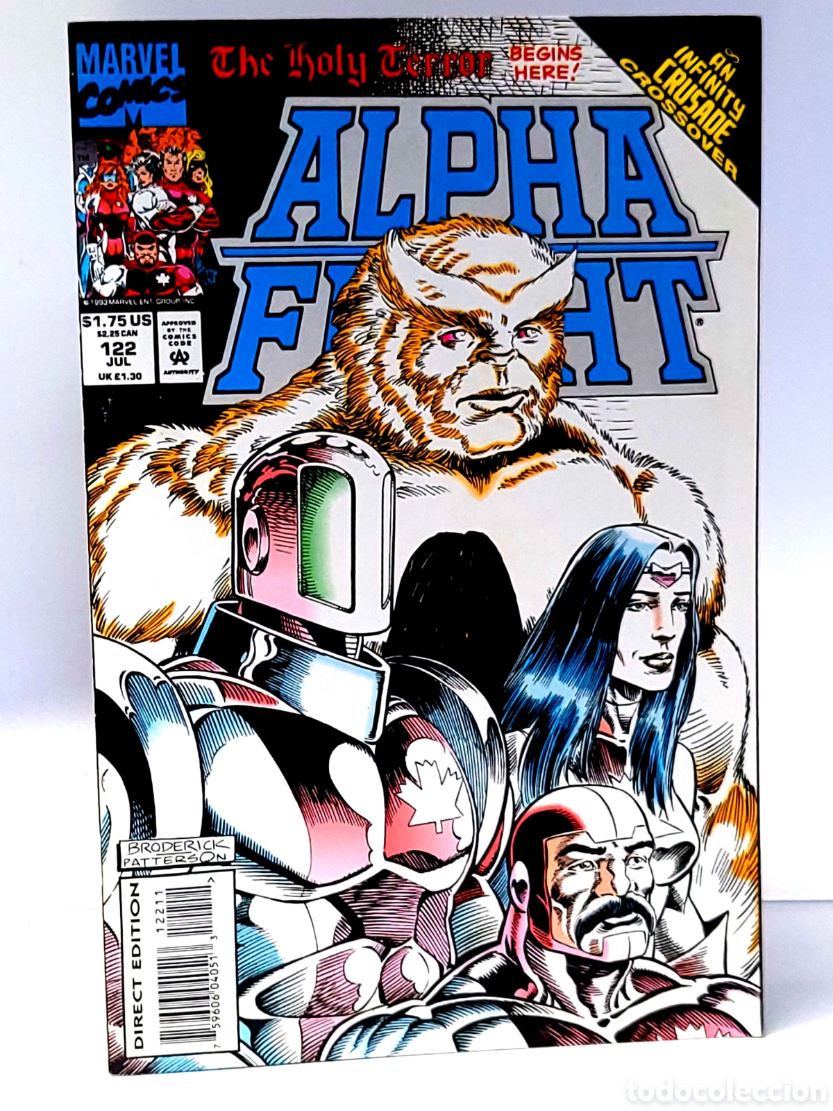 C&oacute;mics: DE KIOSCO ALPHA FLIGHT 122 MARVEL COMICS USA - Foto 1