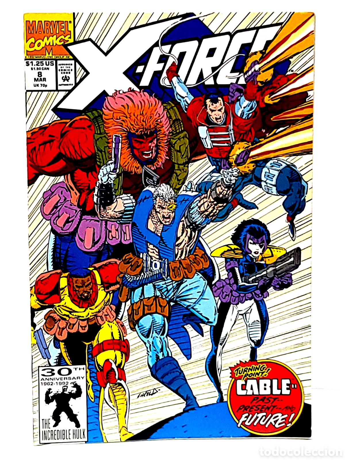 C&oacute;mics: DE KIOSCO X-FORCE 8 MARVEL COMICS USA - Foto 1