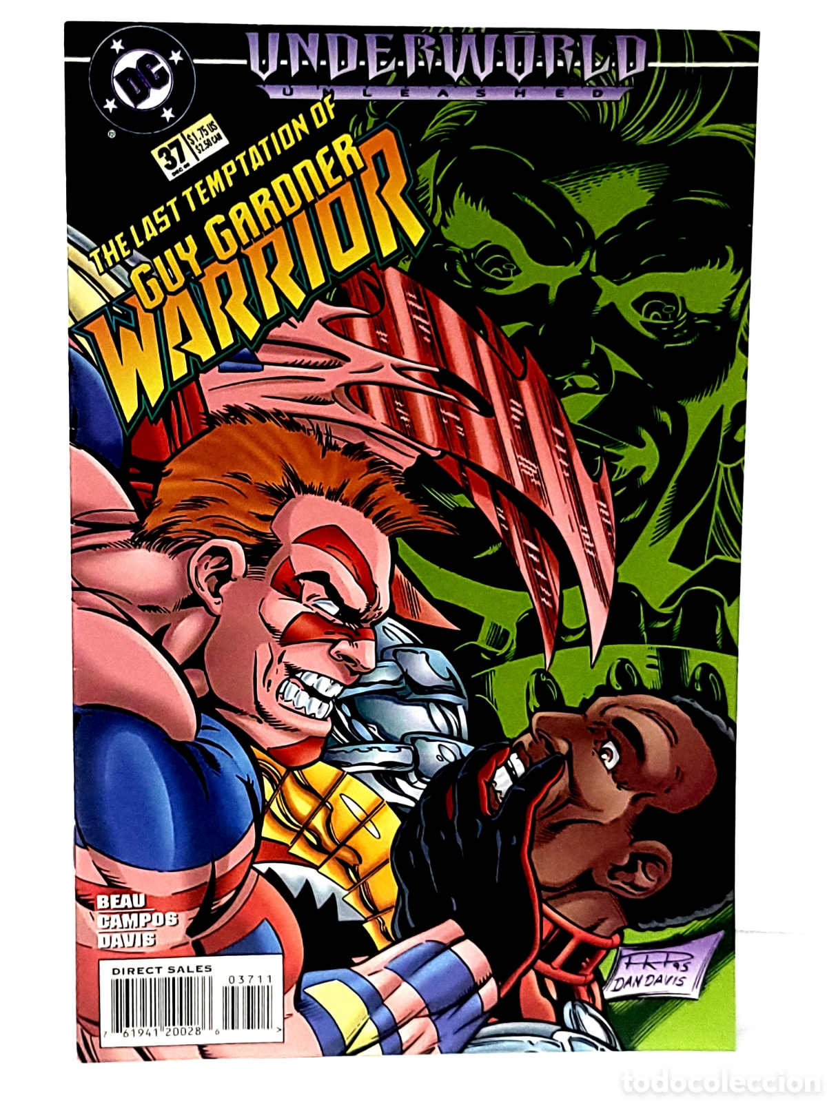 C&oacute;mics: EXCELENTE ESTADO GUY GARDNER WARRIOR 37 DC COMICS USA - Foto 1